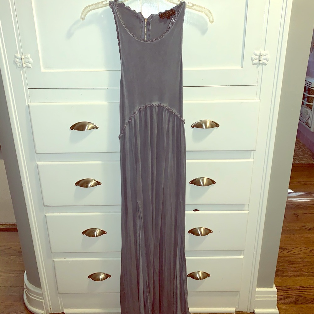 Baby doll maxi dress